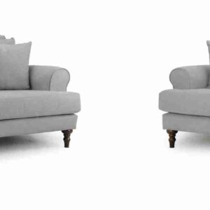 Summer Elegant Grey 3+1+1 Seater Sofa - Image 13