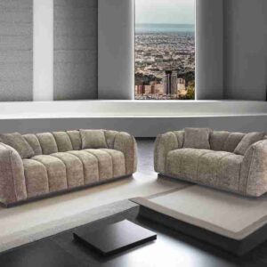 Venice 3+2+1 Sofa Set Brown - Image 1