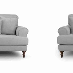 Summer Elegant Grey 3+1+1 Seater Sofa - Image 14