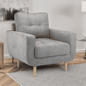 Aurora Grey Armchair - Image 1