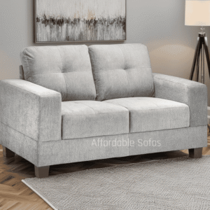 Jerry Grey Fabric 2-Seater Sofa - Image 1