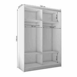 Felicity wardrobe White - Image 3