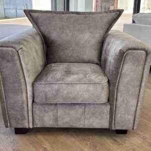 Serena Sofa Range Large Corner Sofa Grey - Image 8