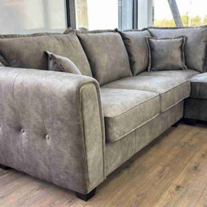 Serena Sofa Range 3+2+1 Seater Brown - Image 3