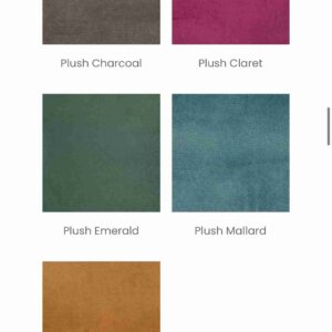 Lorenzo slate bed frame Bouncle fabric or Plush Velvet - Image 4
