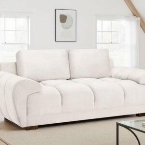 Azzuro Sofa Cream 2 Seater - Image 1