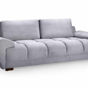 Azzuro Grey 3 Seater Grey - Image 2