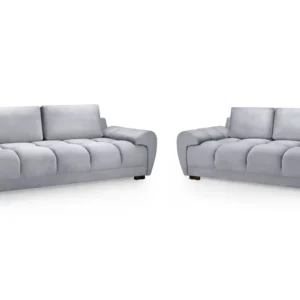 Azzuro Sofa Grey 3+2 Set - Image 5
