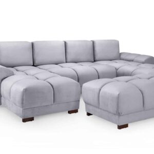 Azzuro Grey 3 Seater Grey - Image 18