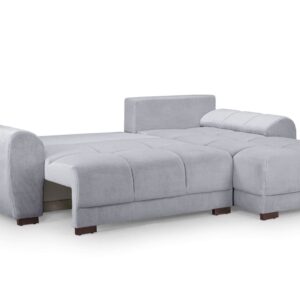Azzuro Grey 3 Seater Grey - Image 20
