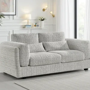 Bari Sofa Grey 3 Seater - Image 1