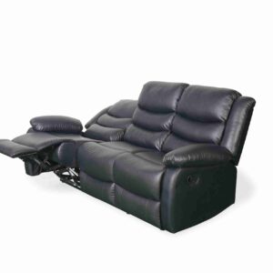 Conrad Manual Recliner Armchair Black - Image 12