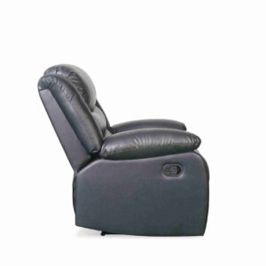 Conrad Manual Recliner Armchair Black - Image 16