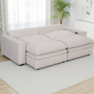 Florence Cloud Beige Electric Sofa - Image 4