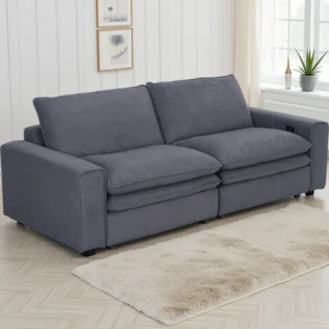 Florence Cloud Grey Electric Sofa - Image 2