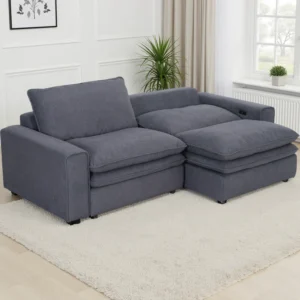 Florence Cloud Grey Electric Sofa - Image 4
