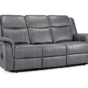 Galaxy Tech Electric Recliner Sofa Grey 3+2+1 - Image 12