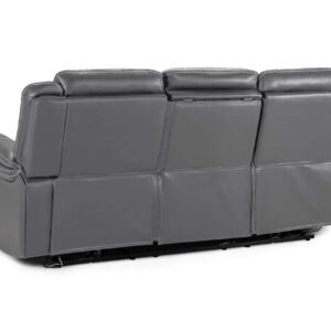Galaxy Tech Electric Recliner Sofa Grey 3+2+1 - Image 13