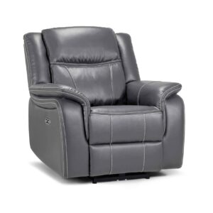 Galaxy Tech Electric Recliner Sofa Grey 3+2+1 - Image 18