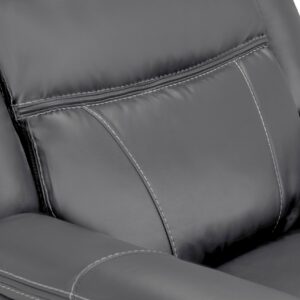 Galaxy Tech Electric Recliner Sofa Grey 3+2+1 - Image 17