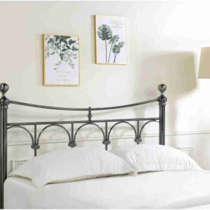 Gamma Bed Frame King Antique Nickel - Image 5