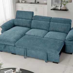 Hudson Sofabed Blue Universal Corner - Image 3