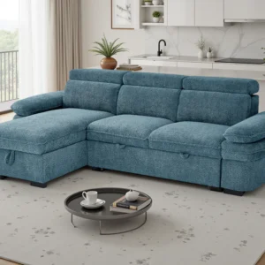Hudson Sofabed Blue Universal Corner - Image 1