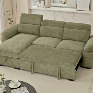 Hudson Sofabed Green Universal Corner - Image 2