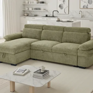 Hudson Sofabed Green Universal Corner - Image 1