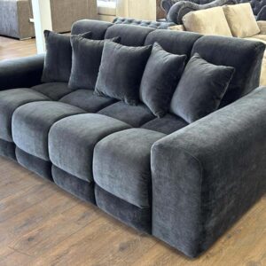 Jacob Sofa Black 3+2 Set - Image 4