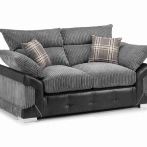 Logan Black/Grey Swivel Chair - Image 10