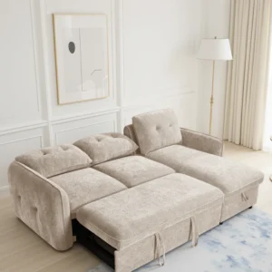 Moscow Sofabed Beige Universal Corner - Image 2