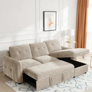 Moscow Sofabed Beige Universal Corner - Image 8