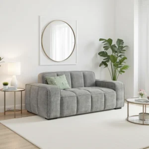 Paris Sofa Grey 2 Seater - Image 1