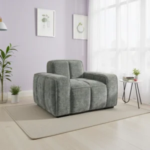 Paris Sofa Grey Armchair - Image 1