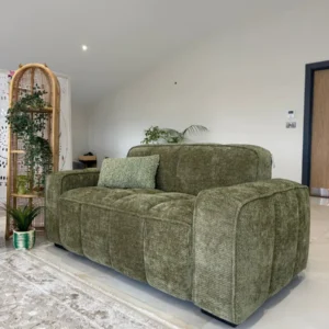 Paris Sofa Olive 2 Seater - Image 2