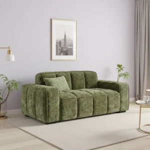 Paris Sofa Olive 2 Seater - Image 1