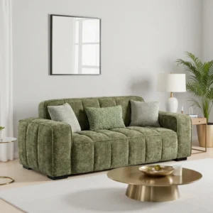 Paris Sofa Olive 3+2 Seater - Image 8