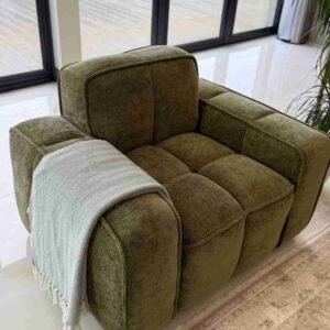 Paris Sofa Olive Armchair - Image 2