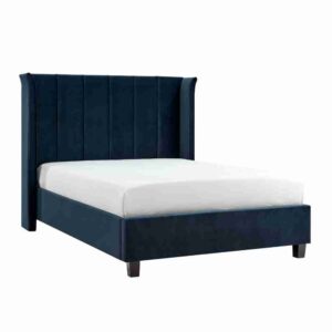 Polaris Bed Frame Blue Double - Image 2