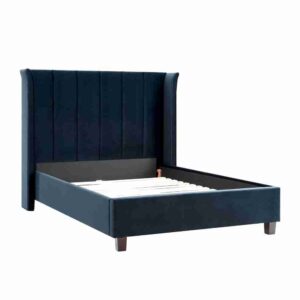 Polaris Bed Frame Blue Double - Image 3