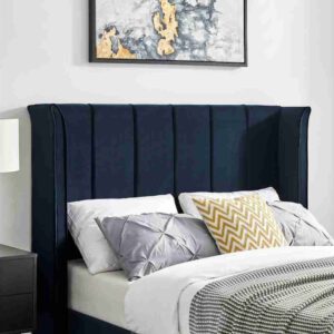 Polaris Bed Frame Blue Double - Image 4