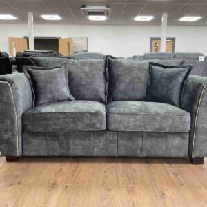 Serena Sofa Range 2 Seater Black - Image 13