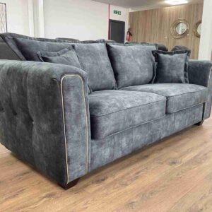 Serena Sofa Range 2 Seater Black - Image 14