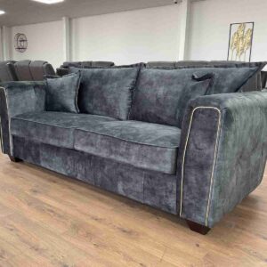 Serena Sofa Range 2 Seater Black - Image 12