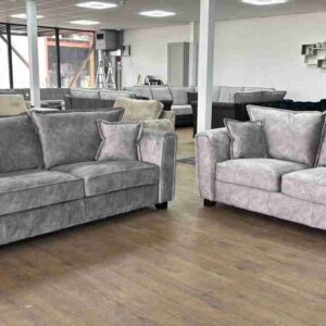 Serena Sofa Range 3+2+1 Seater Grey - Image 12