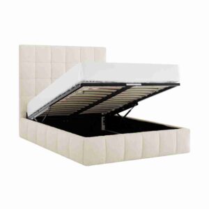 Starla Range Ivory Bed Ottoman Storage - Image 4