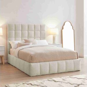 Starla Range Ivory Bed Ottoman Storage - Image 1