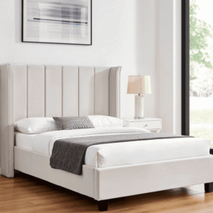 Polaris Bed Frame Natural Double - Image 1