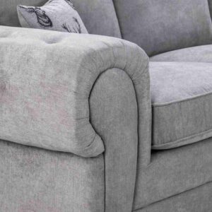 Verona Grey Fullback Footstool - Image 2